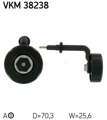 SKF Keilrippenriemensatz (VKMA 37045)