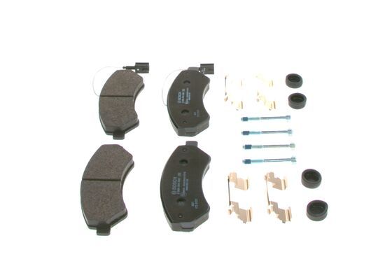 BOSCH Bremsbelagsatz, Scheibenbremse (0 986 494 580)