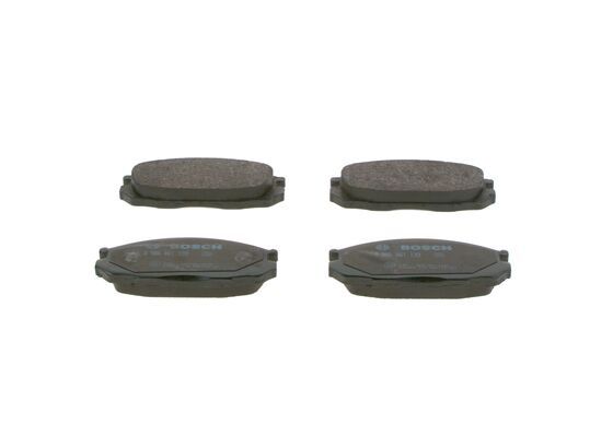 BOSCH Bremsbelagsatz, Scheibenbremse (0 986 461 133)