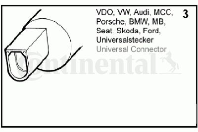 Continental/VDO Waschwasserpumpe, Scheibenreinigung (246-082-008-025Z) 4103590672247 246-082-008-025Z