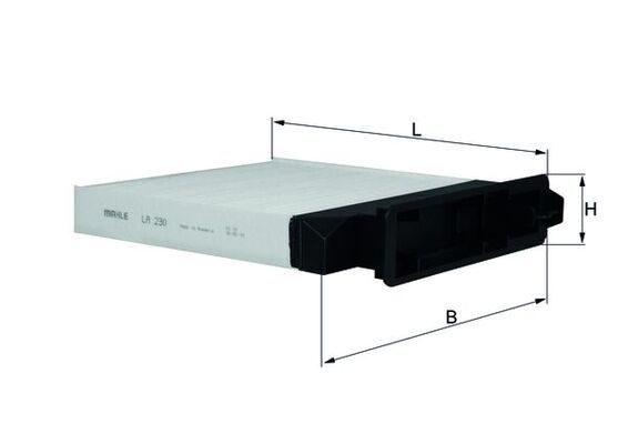 KNECHT Filter, Innenraumluft (LA 230)