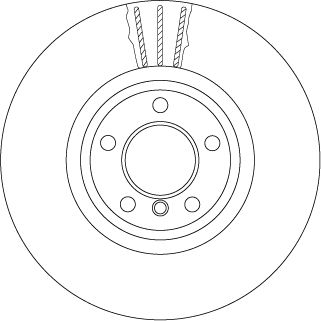 TRW Bremsscheibe (DF6615S)