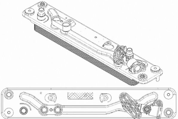 MAHLE Ölkühler, Automatikgetriebe (CLC 182 000P)