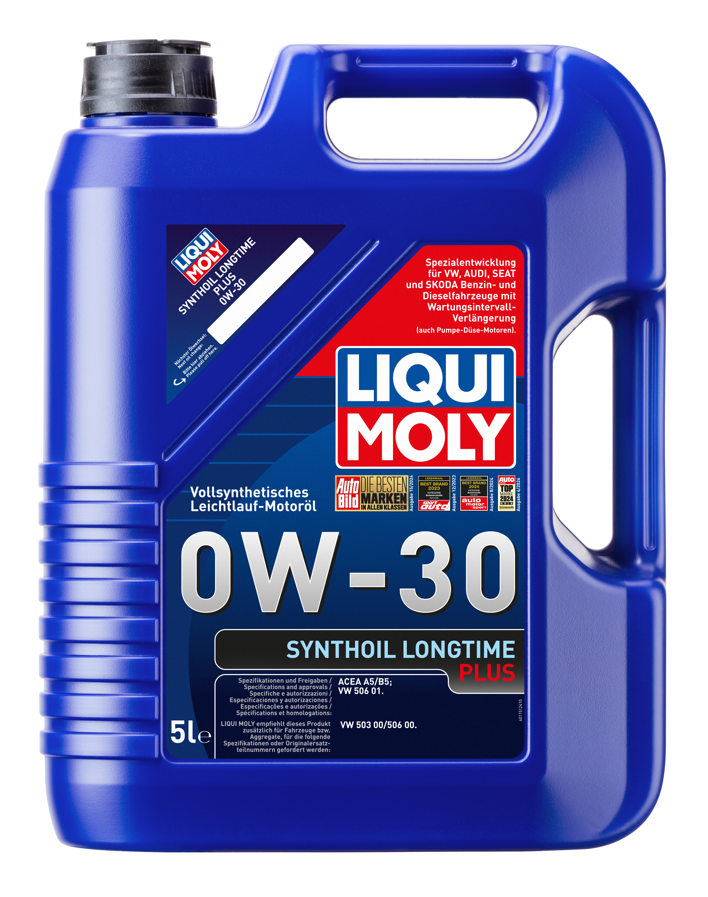 LIQUI MOLY Synthoil Longtime Plus 0W-30, 5 l (1151)