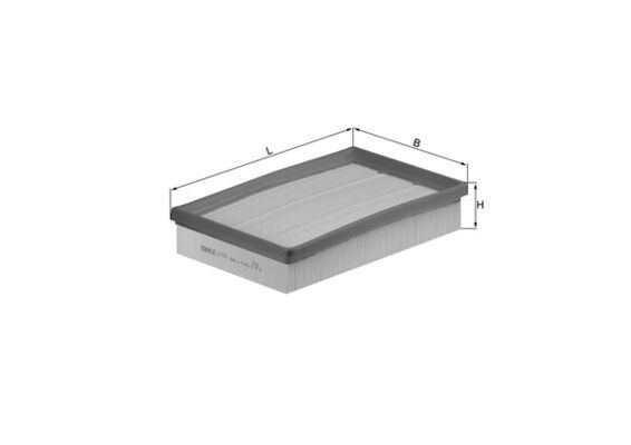 KNECHT Luftfilter (LX 1074)