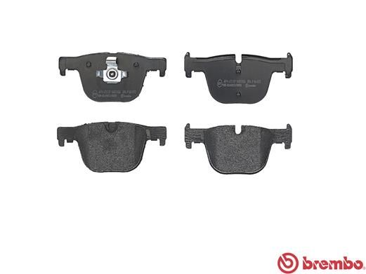 BREMBO Bremsbelagsatz, Scheibenbremse (P 06 072)