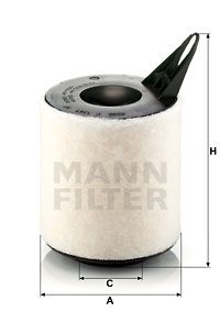 MANN-FILTER Luftfilter (C 1361)