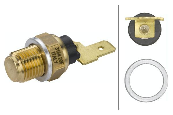 HELLA Sensor, Öltemperatur (6PT 009 107-691) Thumbnail