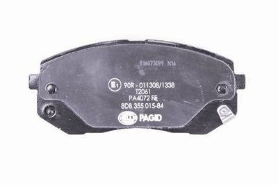 HELLA Bremsbelagsatz, Scheibenbremse (8DB 355 015-841)
