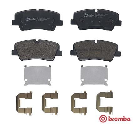 BREMBO Bremsbelagsatz, Scheibenbremse (P 30 085)