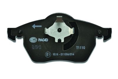 HELLA Bremsbelagsatz, Scheibenbremse (8DB 355 008-021)