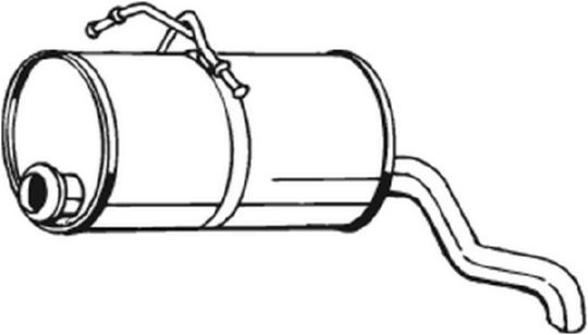 BOSAL Endschalldämpfer (135-001)