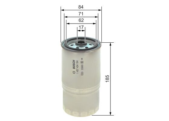 BOSCH Kraftstofffilter (1 457 434 184)
