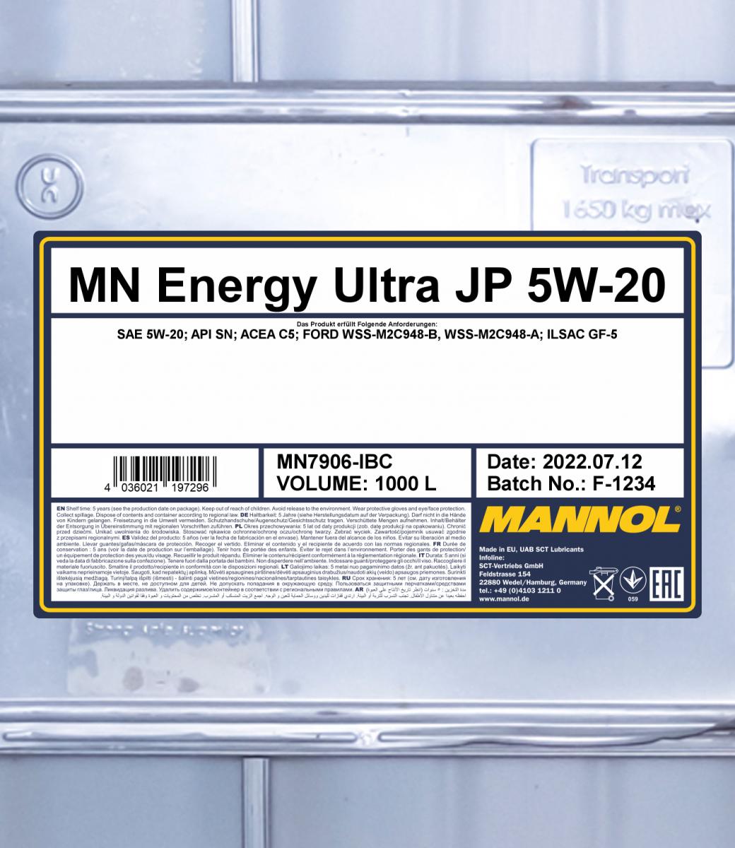 MN Energy Ultra JP 5W-20