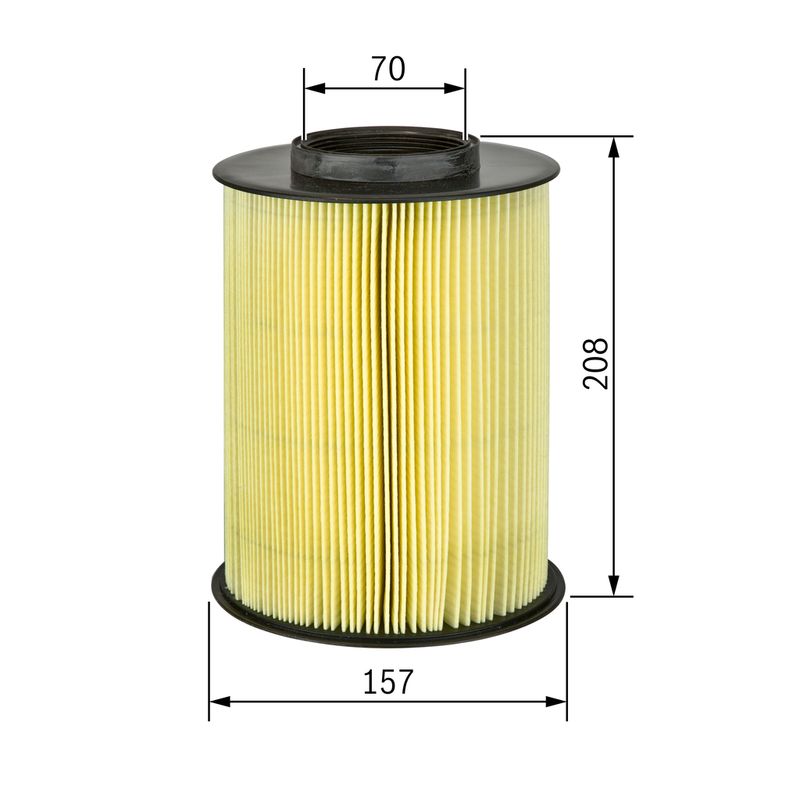 BOSCH Luftfilter (F 026 400 492) BOSCH Luftfilter (F 026 400 492)
