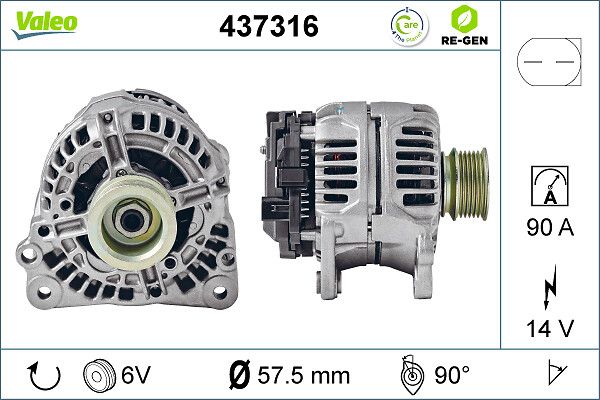 VALEO Generator (437316)