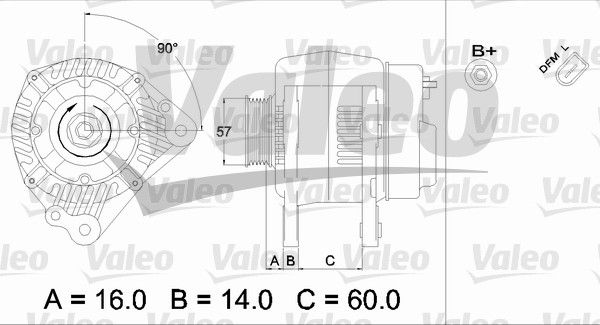 VALEO Generator (437411) VALEO Generator (437411)