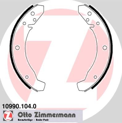ZIMMERMANN Bremsbackensatz (10990.104.0)