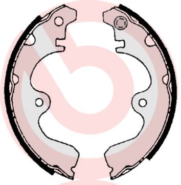 BREMBO Bremsbackensatz (S 83 532)