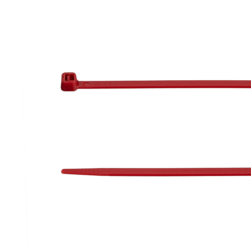KABELBAND MIT KST-ZUNGE ROT 4,8X282 (3502-401) | NORMFEST