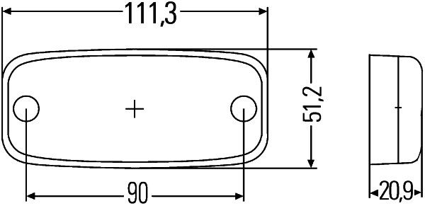 HELLA Schlussleuchte (2TM 345 600-311)