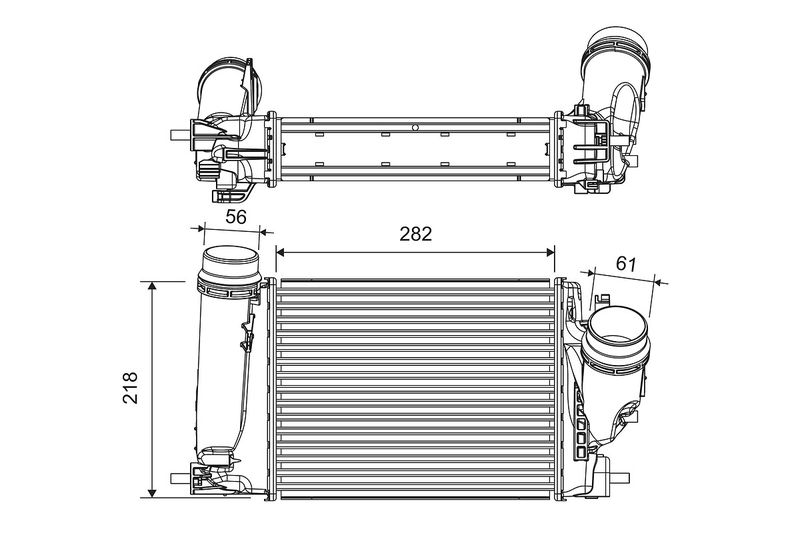 VALEO Ladeluftkühler (816759) Thumbnail