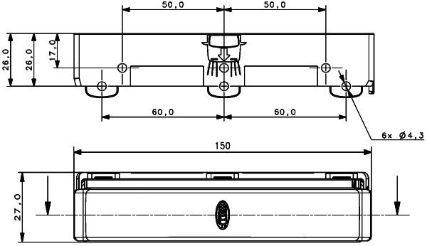 HELLA Tagfahrleuchte (2PT 980 970-521)