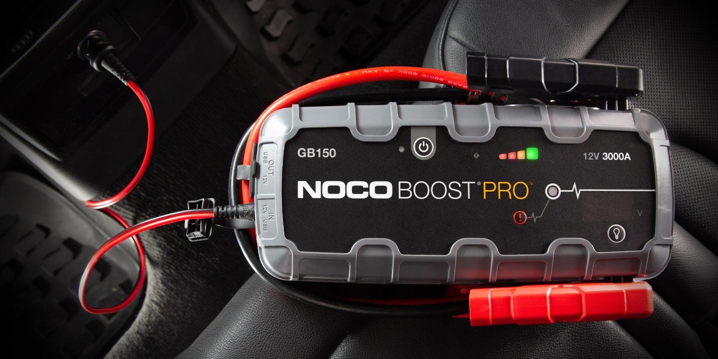 NOCO Starthilfe-Gerät Genius Boost 12 V-Lithium, 3000A + Lader