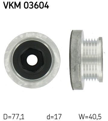 SKF Generatorfreilauf (VKM 03604)