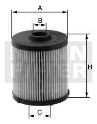 MANN-FILTER Kraftstofffilter (PU 7011 z)