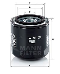 MANN-FILTER Ölfilter (W 10 050)