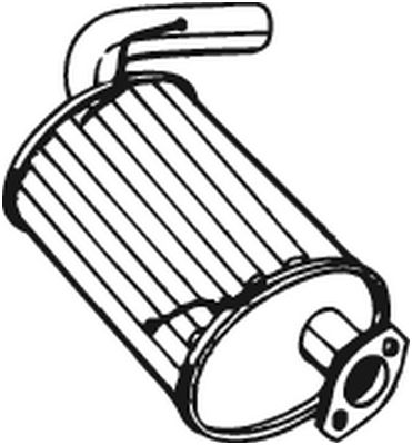 BOSAL Endschalldämpfer (219-165)