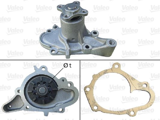 VALEO Wasserpumpe, Motorkühlung (506777)