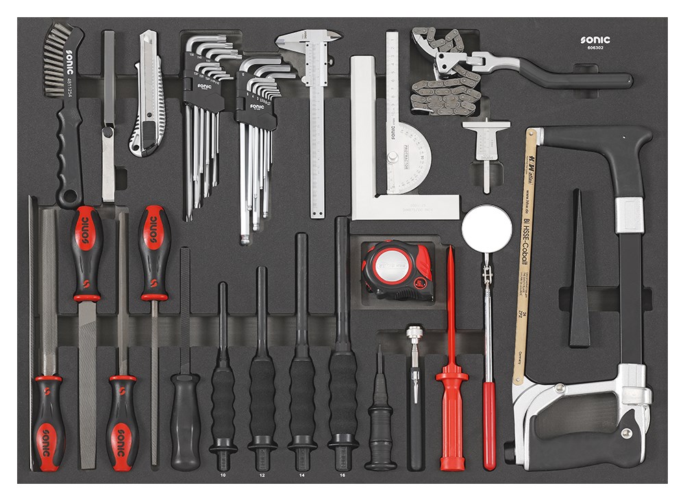SFS Meißel und Multifunktioneller Satz, 63-tlg. (Heavy Duty) SFS Meißel und Multifunktioneller Satz, 63-tlg. (Heavy Duty)