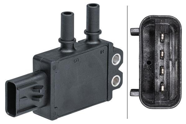 HELLA Sensor, Abgasdruck (6PP 009 403-311)