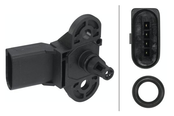 HELLA Sensor, Saugrohrdruck (6PP 009 400-541)