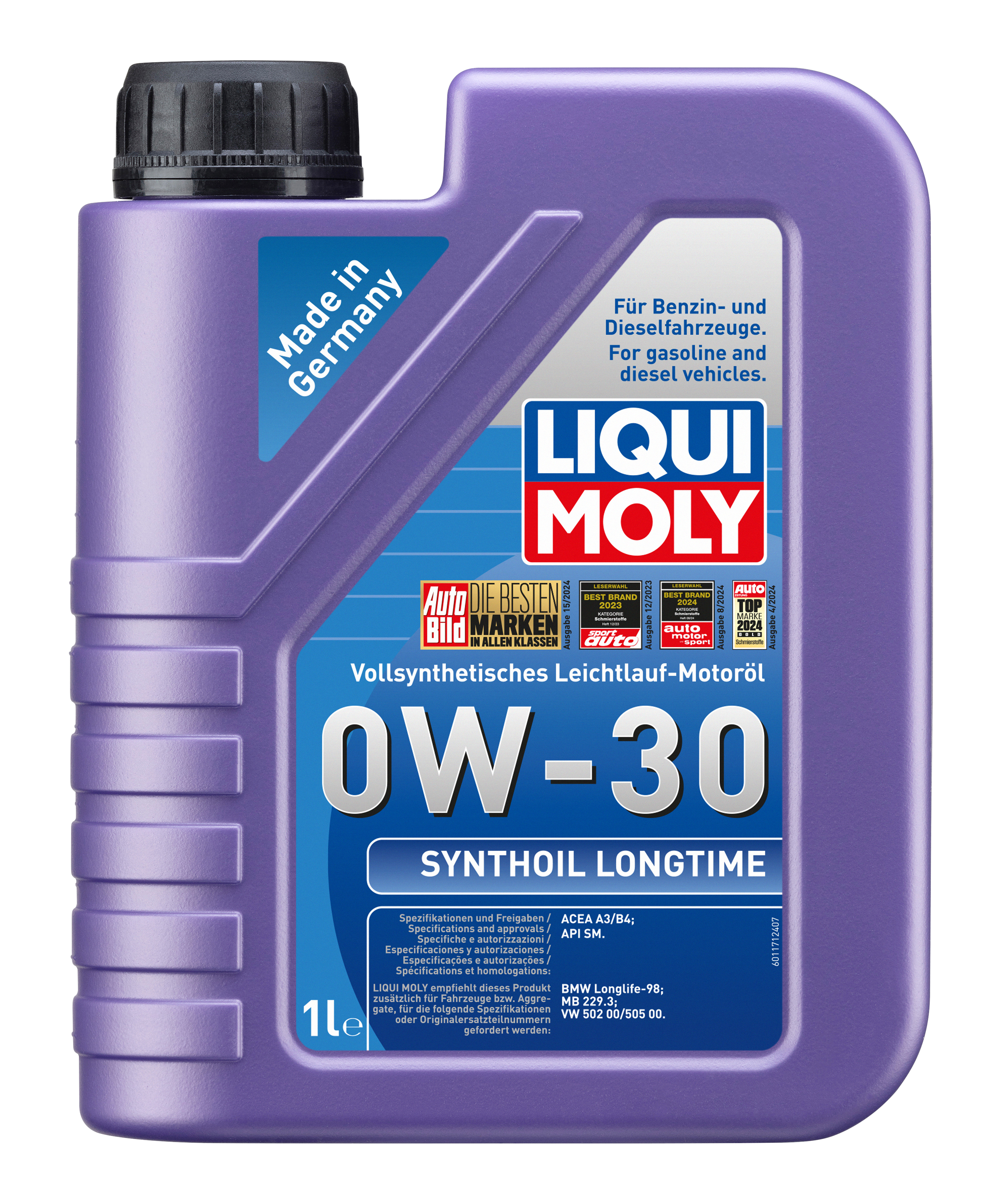 LIQUI MOLY Synthoil Longtime 0W-30, 1 l (1171)