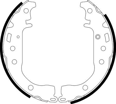 HELLA Bremsbackensatz (8DB 355 001-771)