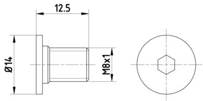 HELLA Schraube, Bremsscheibe (8DZ 355 209-021) Thumbnail