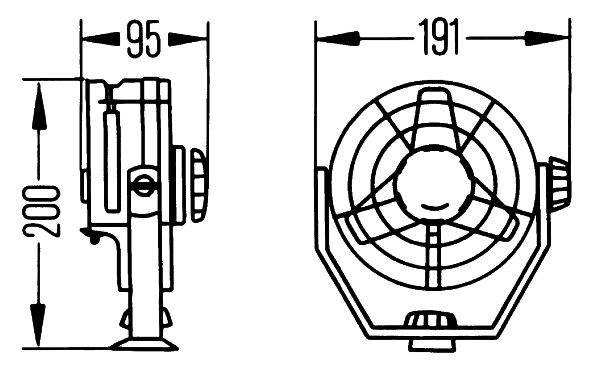 HELLA Ventilator (8EV 003 361-011)