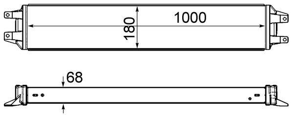 MAHLE Ölkühler, Motoröl (CLC 185 000S) Thumbnail