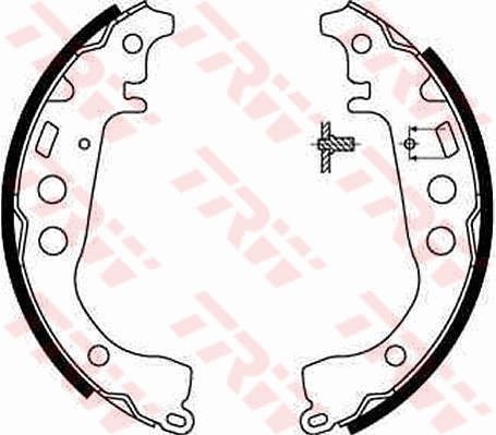 TRW Bremsbackensatz (GS8673)