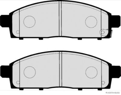 HERTH+BUSS JAKOPARTS Bremsbelagsatz, Scheibenbremse (J3605065)