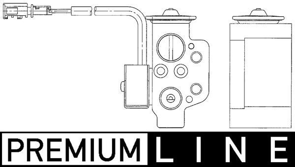 MAHLE Expansionsventil, Klimaanlage (AVE 80 000P)