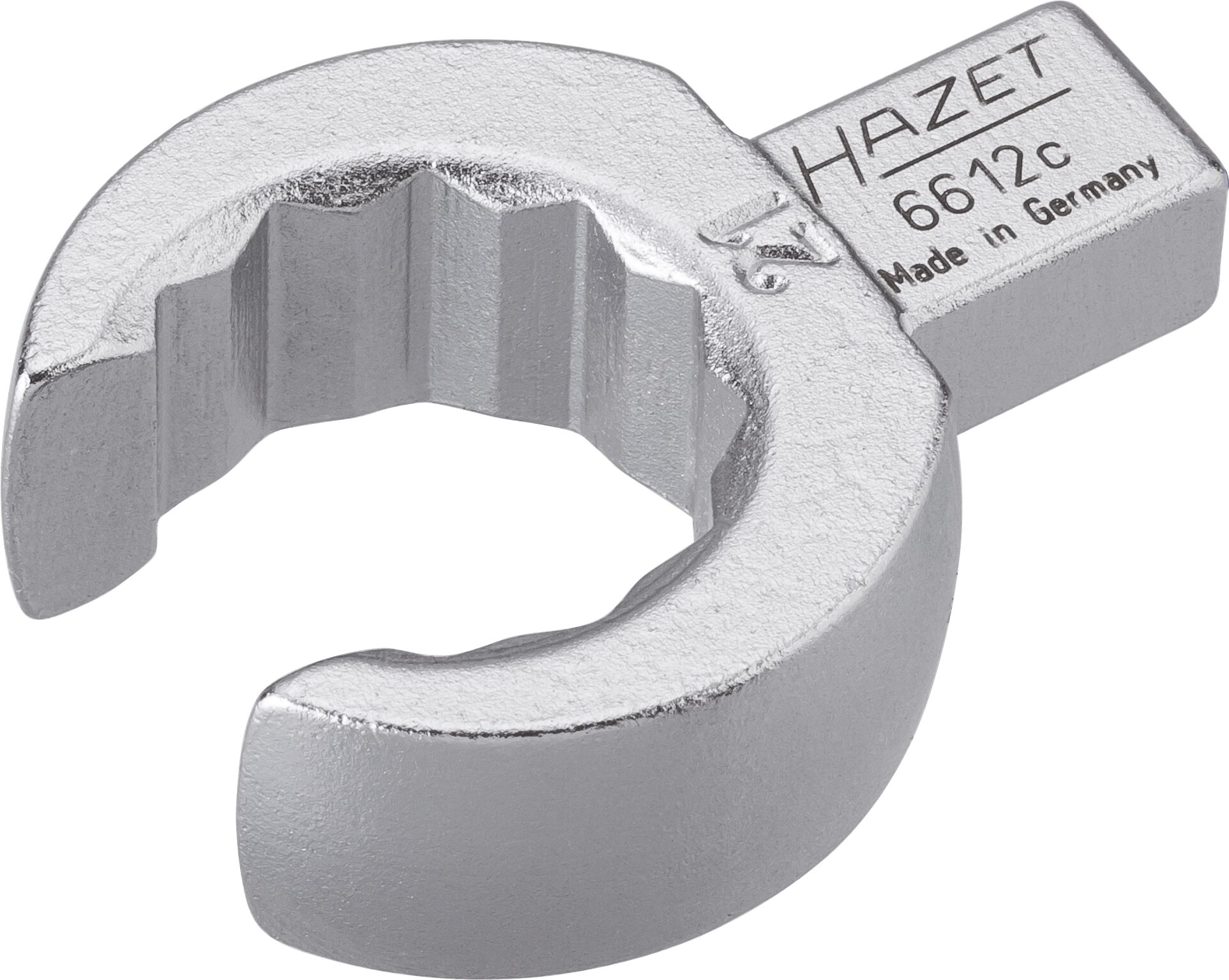 HAZET Einsteck-Ringschlüssel ∙ offen 6612C-21 ∙ Einsteck-Vierkant 9 x 12 mm ∙ Außen-Doppel-Sechskant Profil ∙ 21 mm HAZET Einsteck-Ringschlüssel ∙ offen 6612C-21 ∙ Einsteck-Vierkant 9 x 12 mm ∙ Außen-Doppel-Sechskant Profil ∙ 21 mm