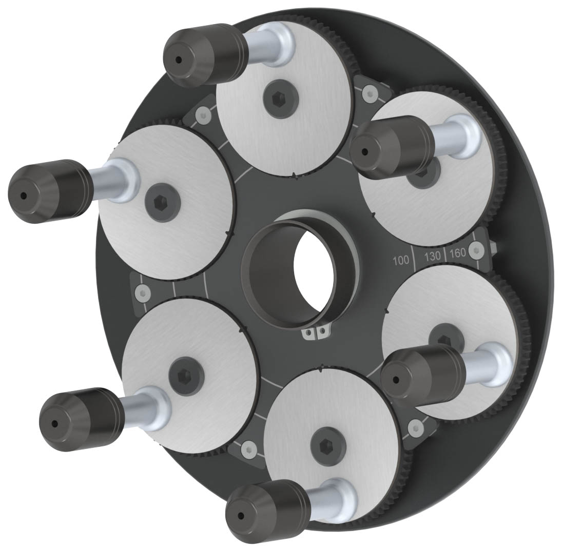 HAWEKA QuickPlate 6-Loch-Platte mit Standardbolzenköpfen