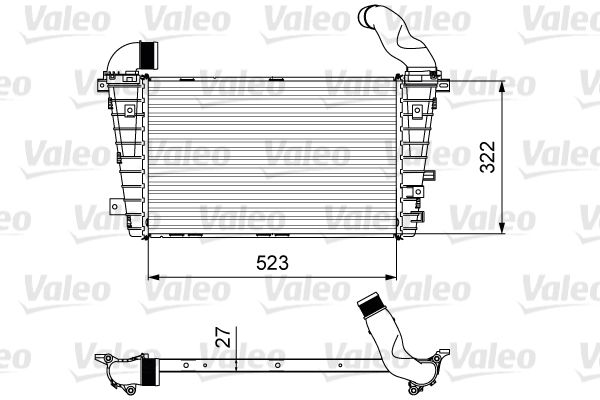 VALEO Ladeluftkühler (818615) Thumbnail