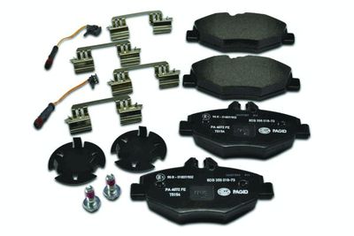 HELLA Bremsbelagsatz, Scheibenbremse (8DB 355 018-731)