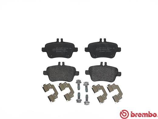 BREMBO Bremsbelagsatz, Scheibenbremse (P 50 091)