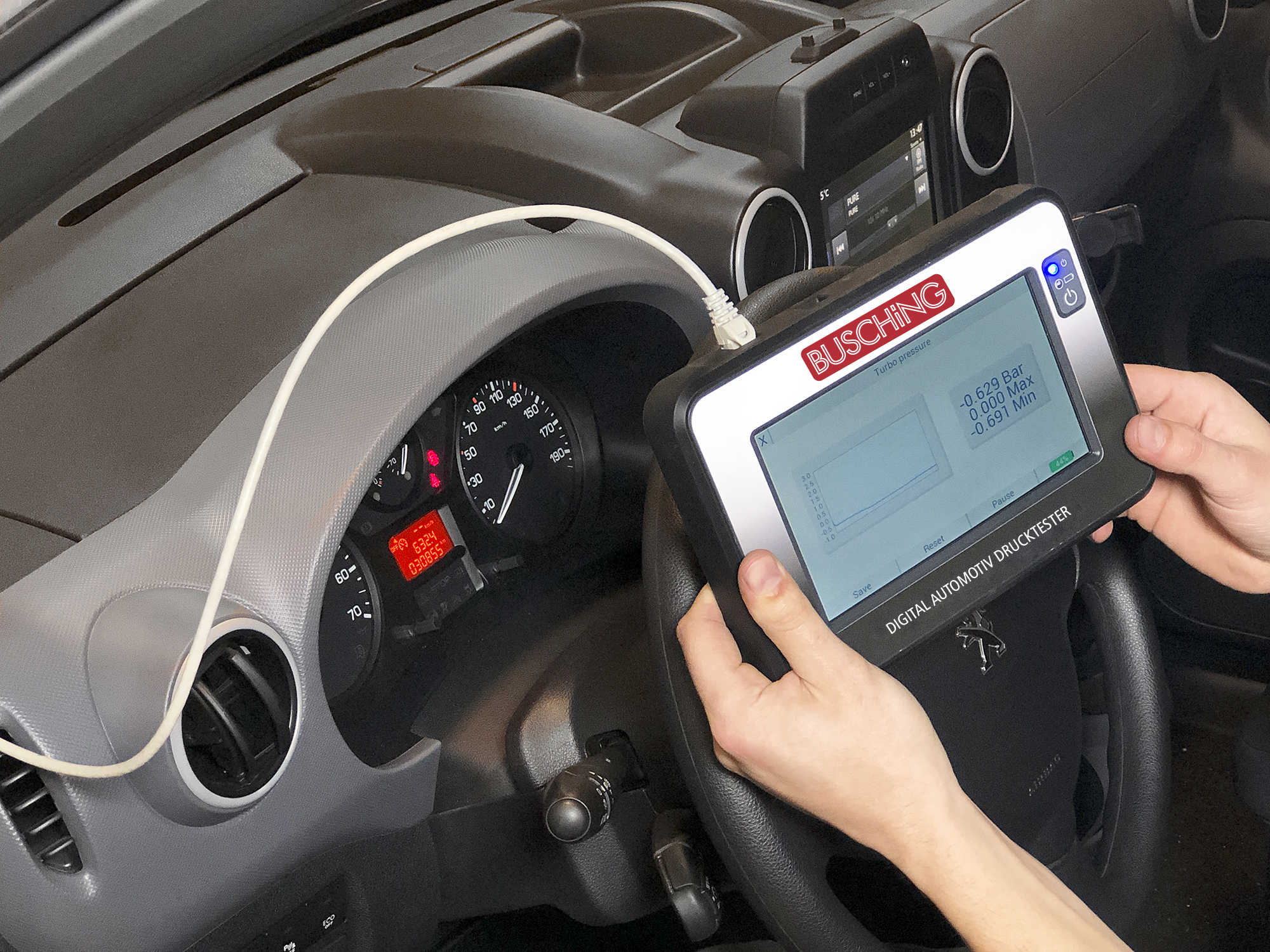 Digital Automotiv Drucktester mit Master Kit